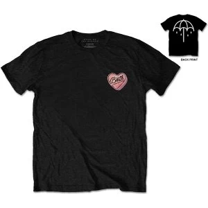 image of Bring Me The Horizon - Hearted Candy Unisex XX-Large T-Shirt - Black