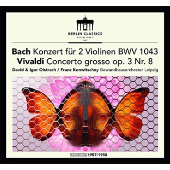 image of David & Igor Oistrach - Bach: Konzert Fur 2 Violinen, BWV 1043/... CD