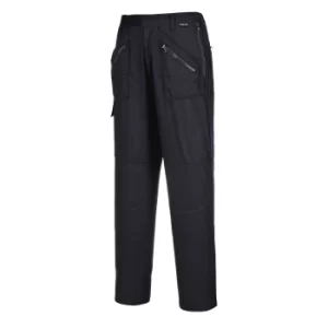 image of Portwest Ladies S687 Action Trousers Black 2XL 33"