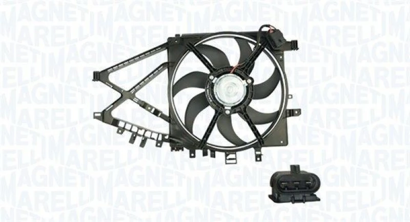 Image of MAGNETI MARELLI Fan, radiator MAGNETI MARELLI 069422712010