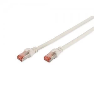 Image of Digitus Professional networking cable 10 m Cat6 S/FTP (S-STP) White