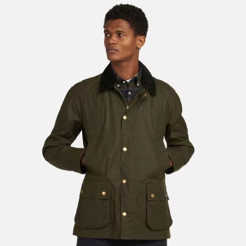 Image of Barbour Mens Bodey Wax Jacket - Archive Olive - XXL
