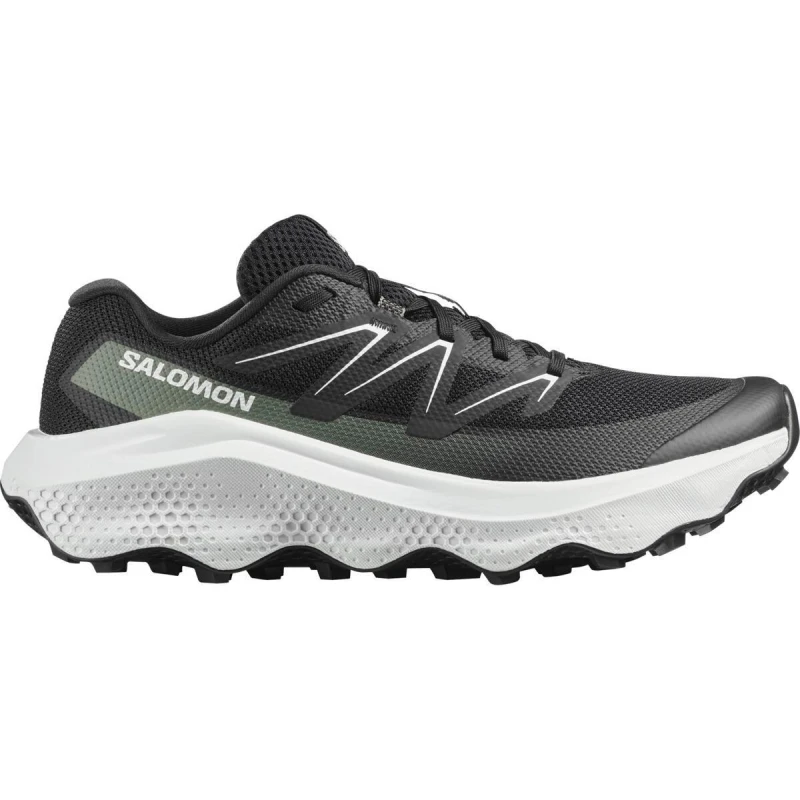 Image of Salomon Shoes Ultra Flow 2 Black/White/Agv Gr Trail Running Mens Black/White male 8 (42)
