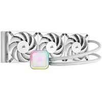 Image of Corsair Hydro Series iCUE H150i RGB ELITE White Performance Liquid CPU Cooler - 360mm