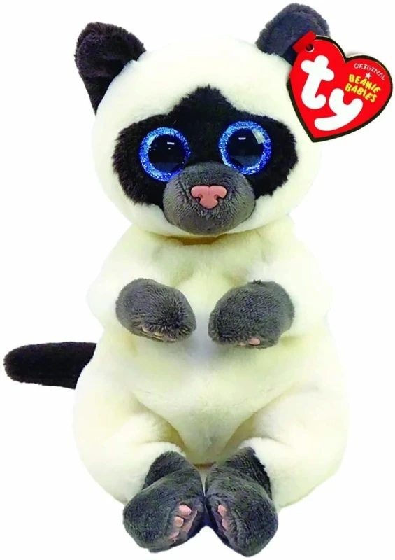 Image of Ty Beanie Bellies Miso the Cat 15cm Multi