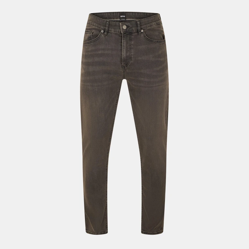 Image of Boss Mens Taber Slim Fit Jeans Dark Grey male 29W L