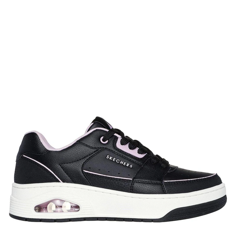Image of Skechers Uno Court Blk Lth/Pk Dlth female 2 (35)