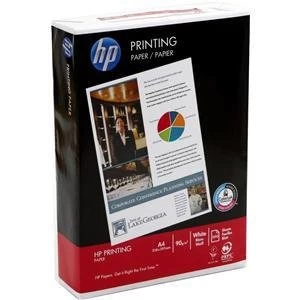 image of HP A4 Multifunction Printing Paper Ream Wrapped 500 Sheets 90gsm White