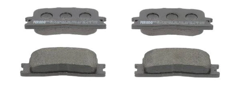 Image of FERODO FDB1909 Brake pad set not prepared for wear warning indicator, without accessories Brake Pad Set,disc brake (402)