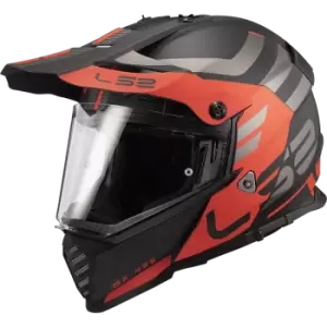 Image of LS2 MX436 Pioneer Evo Adventurer M.Black Orange XL