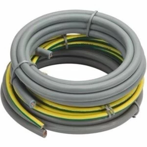 Image of Zexum 3 Meters Grey 16mm 74A Blue Brown Meter Tails 6181Y and 3 Meters 16mm Green Yellow 6491X