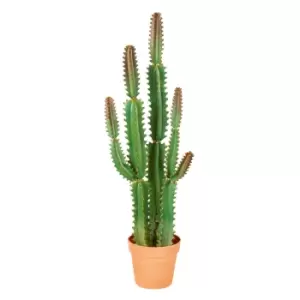 image of Premier Artificial Cereus Cactus in Pot 101cm