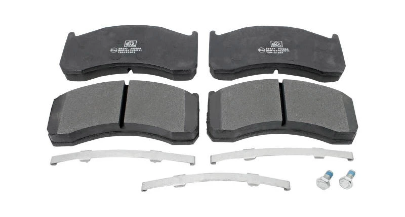 Image of DT Spare Parts 2.94074 Brake pad set Rear Axle Brake Pad Set,disc brake (402)