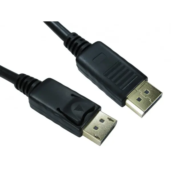 image of Cables Direct 15m Locking DisplayPort Cable