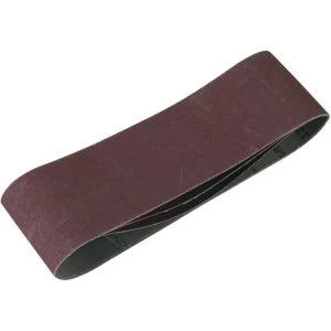 Image of Wickes Medium Belt Sander Sheets 75 x 533mm PK3