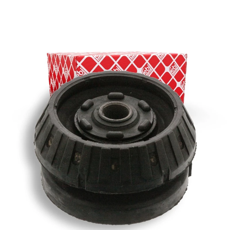 Image of FEBI BILSTEIN 02044 Top strut mount Front Axle, without ball bearing Elastomer Suspension Strut Support Bearing (1180)