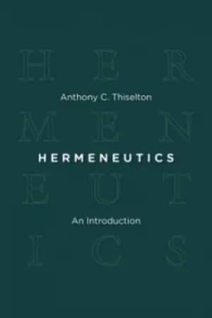 Image of Hermeneutics by Anthony C. Thiselton