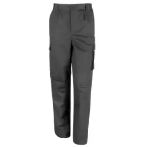 Image of Result Unisex Work-Guard Windproof Action Trousers / Workwear (2XL) (Black)