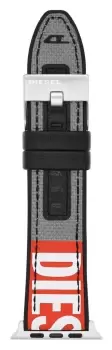 Image of Diesel DSS0006 Apple Strap (42/44/45mm) Grey Nylon Watch