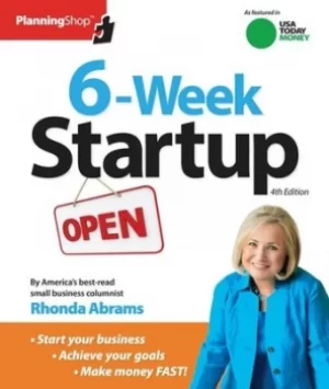 Image of 6-week start-up by Rhonda M Abrams