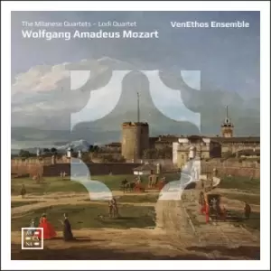 Image of Wolfgang Amadeus Mozart The Milanese Quartets/Lodi Quartet by Wolfgang Amadeus Mozart CD Album