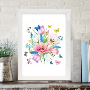 Image of BC98908398 Multicolor Decorative Framed MDF Painting