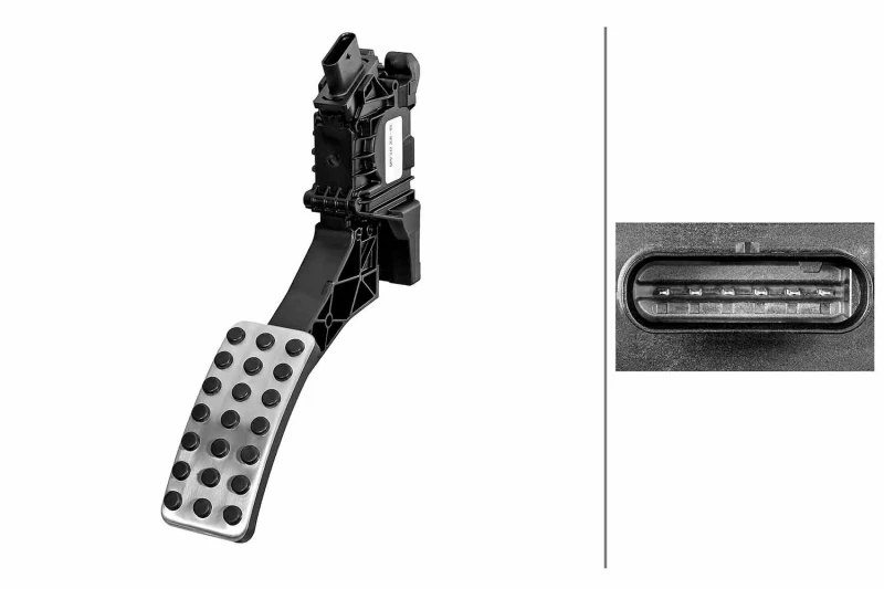 Image of HELLA Accelerator pedal position sensor HELLA 6PV 312 350-031