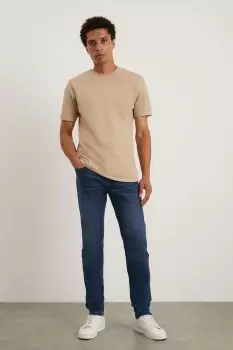 image of Mens Mid Wash Skinny Fit Jean