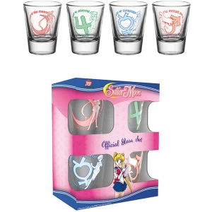 image of Sailor Moon Characters Shot Glasses