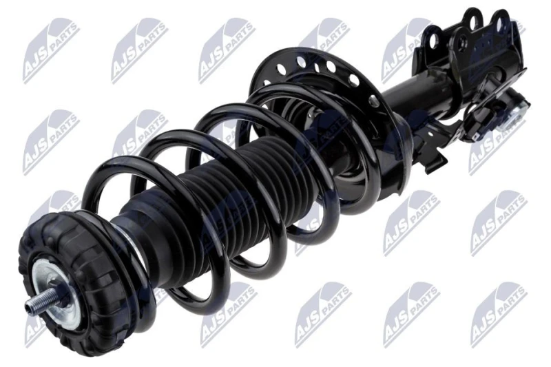 Image of NTY A-CH-096 Shock absorber Front Axle Left, Gas Pressure, Electronically adjustable shock strength, Telescopic Shock Absorber, Top pin Shock Absorbe
