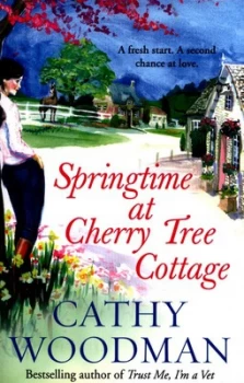 Image of Springtime at Cherry Tree Cottage by Cathy Woodman Paperback