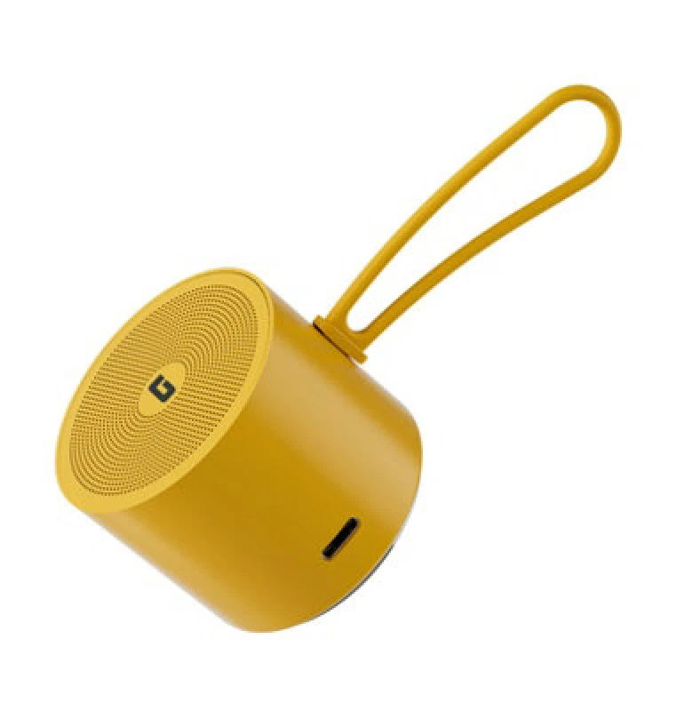 Image of Geepas 15W Bluetooth Speaker With 5H Playtime Ipx7 Waterproof Bt 5.4 Type-C, Yellow