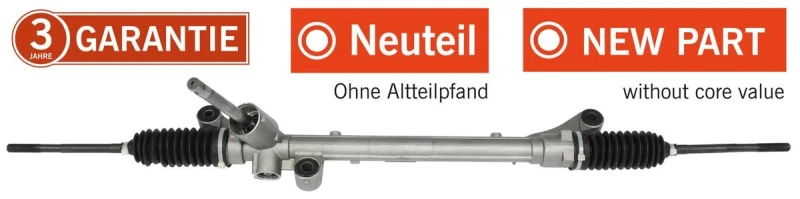 Image of MAPCO 29834 Steering Rack for left-hand drive vehicles, Mechanical Steering Gear (286)