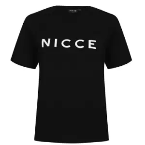 Image of Nicce Logo T Shirt - Black