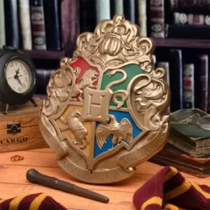 image of Harry Potter Hogwarts Crest Light with Wand Control