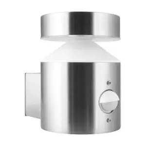 Image of Ledvance 6W LED Outdoor Facade Pole Stainless Steel IP44 Warm White With Sensor- OFP30STS-075115