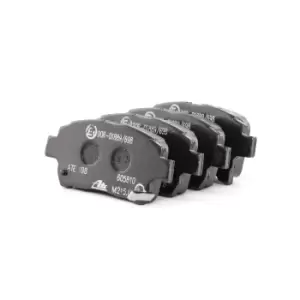 Image of ATE Brake pad set TOYOTA 13.0460-5810.2 044650W050,0446513020,0446513050 0446517100,0446517101,0446517140,0446552010,0446552011,0446552021,0446552022