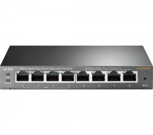 image of TP Link TL-SG108PE Network Switch - 8 Port