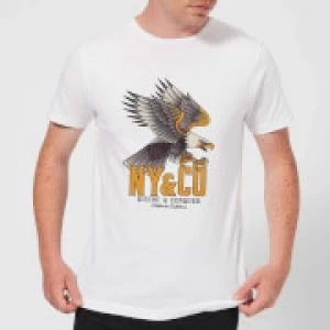 Image of Eagle Tattoo Mens T-Shirt - White - XXL