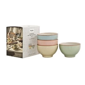 image of Denby Always Entertaining Deli 4 Piece Small Bowl Set