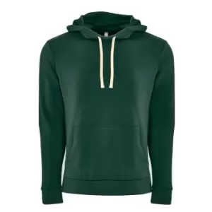 image of Next Level Adults Unisex Fleece Pullover Hoodie (3XL) (Forest Green)