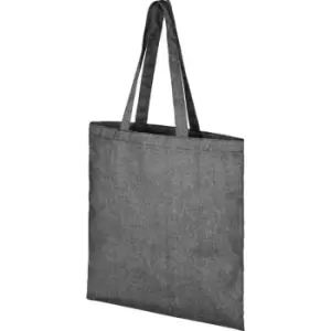 Image of Bullet Pheebs Cotton Tote Bag (One Size) (Black Heather)