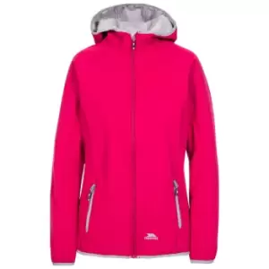 Image of Trespass Womens Emery Softshell Fleece (XS) (Cassis)
