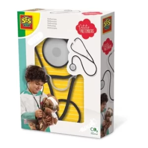 Image of SES CREATIVE Petits Pretenders Childrens Real Stethoscope, Unisex, Three Years and Above, Multi-colour (18005)