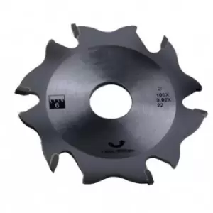 Image of Ferm BJA1005 Rotary planer HSS Product size (Ø) 100 mm Shank diameter 22 mm