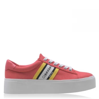 Calvin Klein Jinjer Trainers - Coral