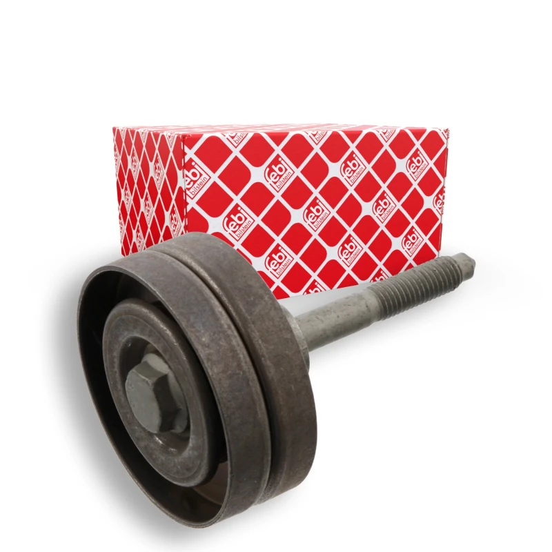Image of FEBI BILSTEIN 36692 Idler Pulley with screw Metal Deflection/Guide Pulley,v-ribbed belt (312)
