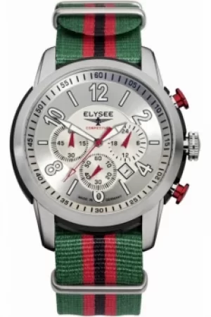 Image of Mens Elysee The Race I Chronograph Watch 80523