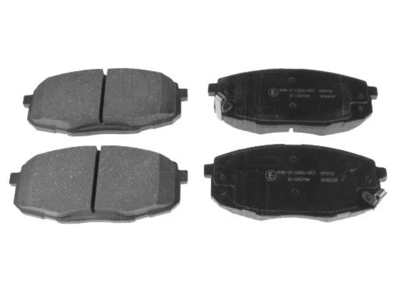 Image of Blue PRINT ADG042130 Brake pad set Front Axle, with acoustic wear warning Brake Pad Set,disc brake (402)