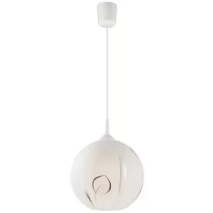 Image of Globe Pendants Silver, 1x E27